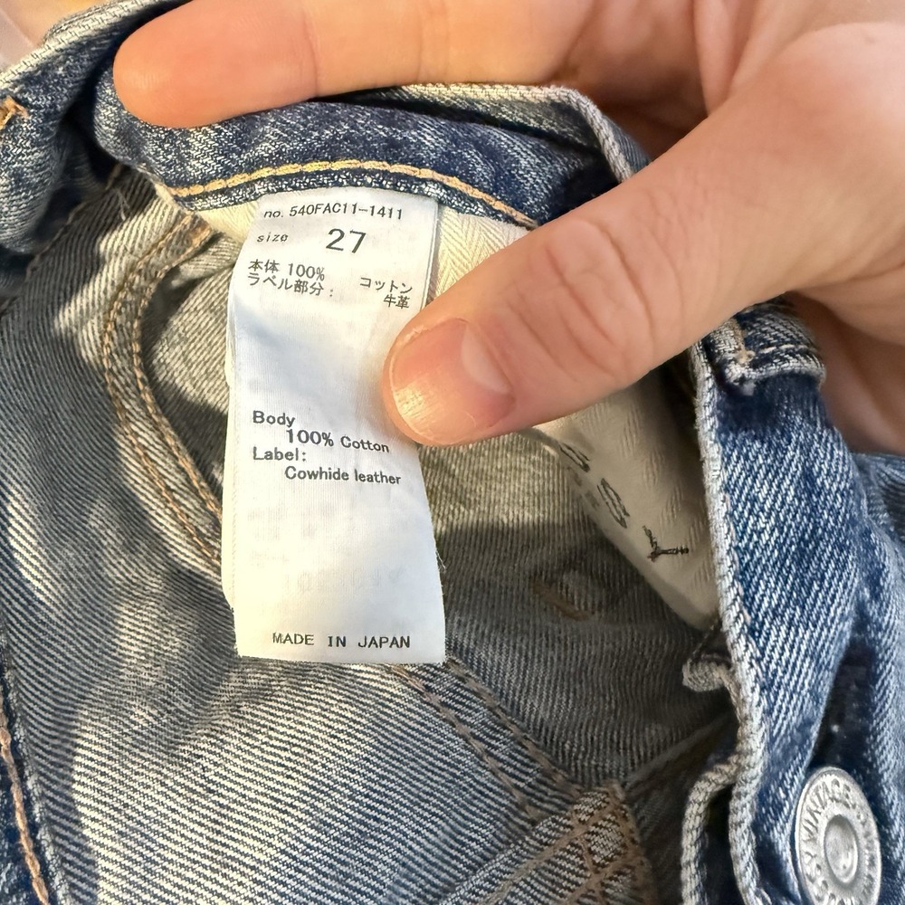 Moussy Vintage Mv Saint Charles Remake Flare Jeans In Blue Size 27 Womens - Picture 12 of 13